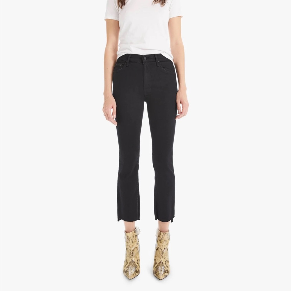 Mother The Insider Crop Step Fray - not guilty - 32 - NWT